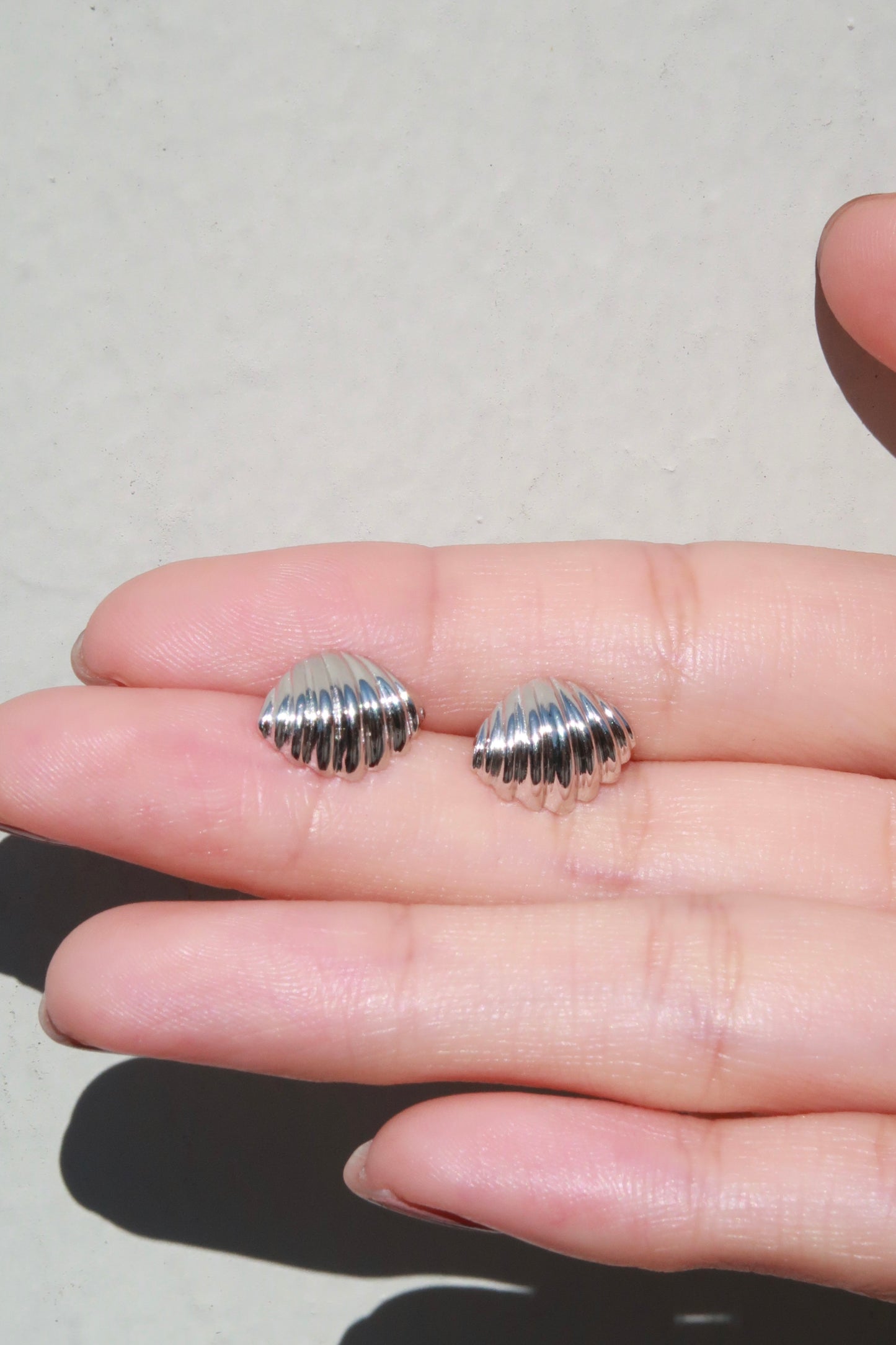 Shell Stud Earrings